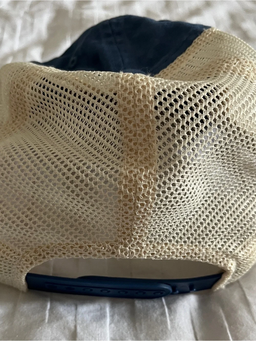 🏌️ Jupiter Hills 1969 Golf Course Mesh Back Hat | Blue & Cream Trucker Cap